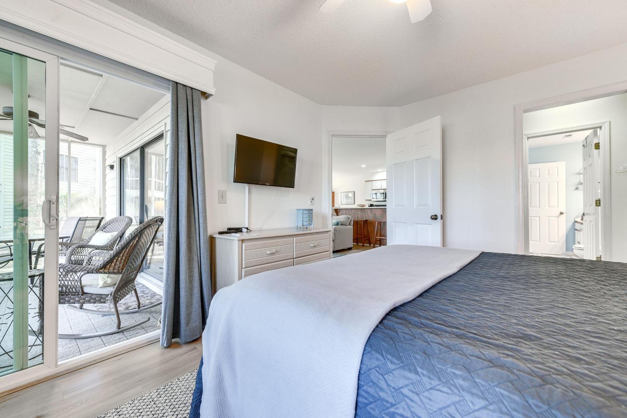 First-Floor Condo Less Than 1 Mi To Sunset Beach Access! Exterior photo